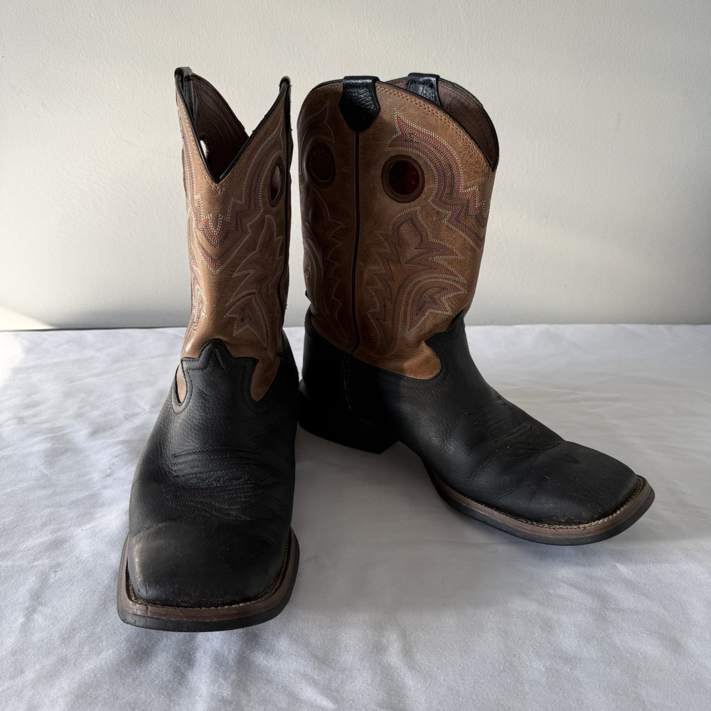 Tony Lama Mustang Buckaroo Boots Cowboy Western Riding Mens 11.5 EE RR1107